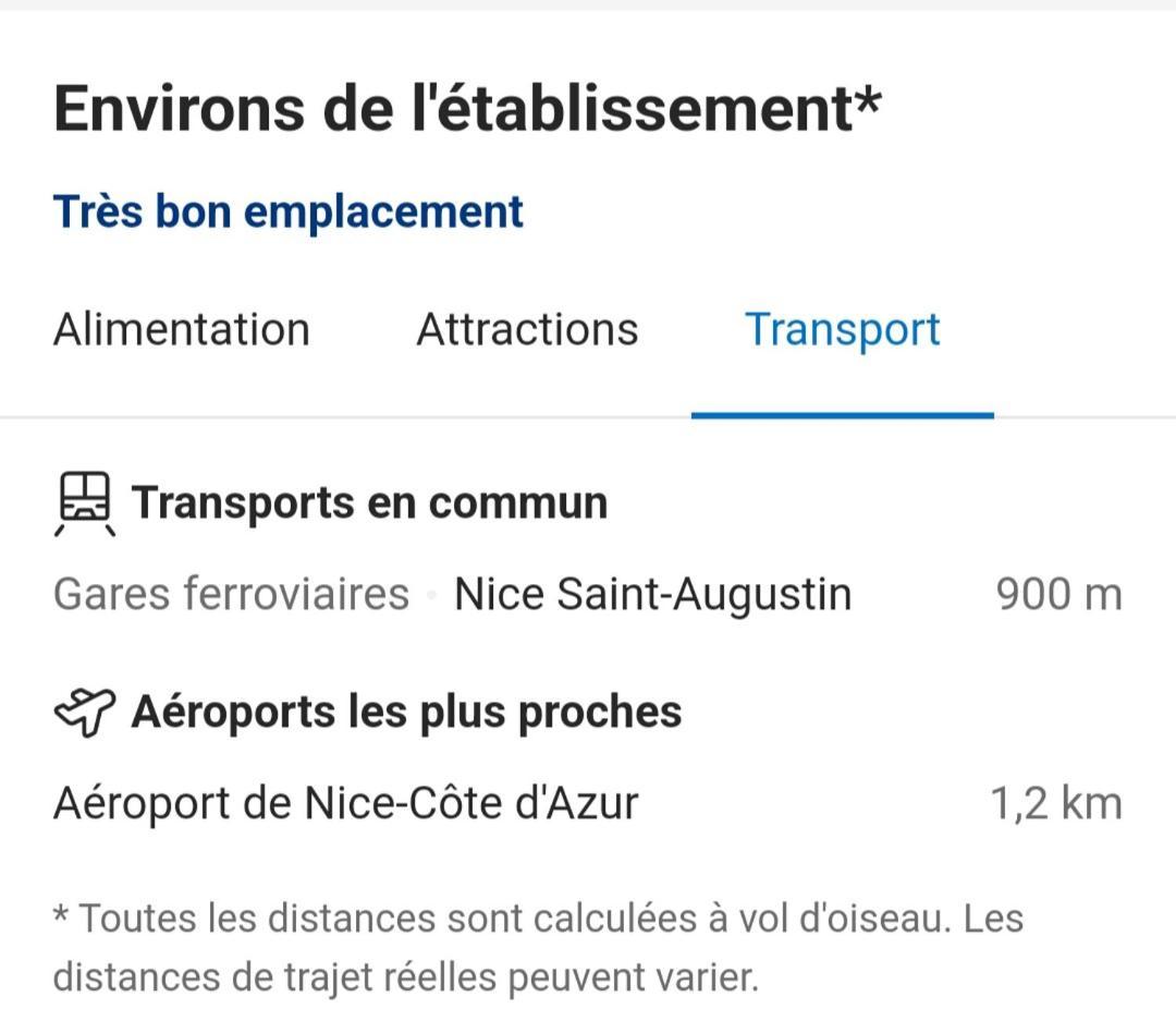Appartements Renove 2023 Proche Aeroport 5Min, Gare Sncf 2 Min, Tramway Au Pied De L'Immeuble , Parking Possible, Renovated Apartments 2023 Near The Airport 5 Min, Train Station 2 Min, Tram Next To The Building 1 Min, Parking Possible Nice Luaran gambar